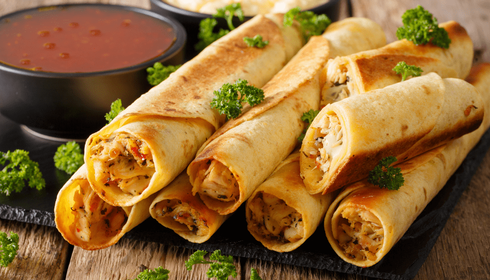 Easy Chicken Taquitos