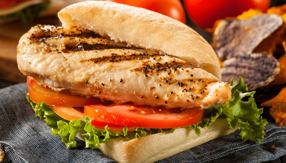 Easy Grilled Chicken Sandwich