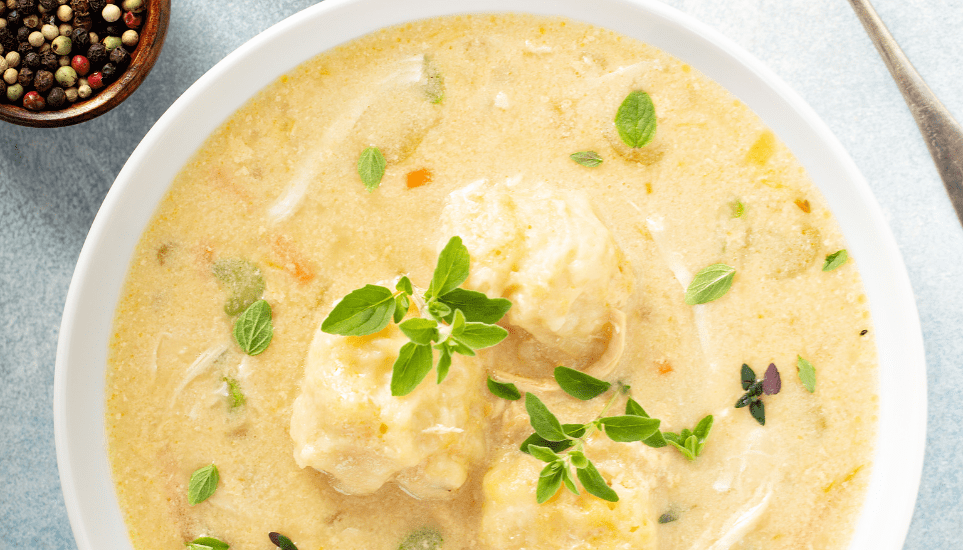 Homemade Chicken Dumpling Soup