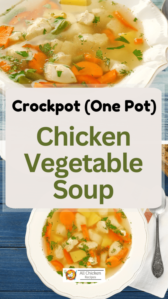 Slow Cooker Chicken Vegetable Soup