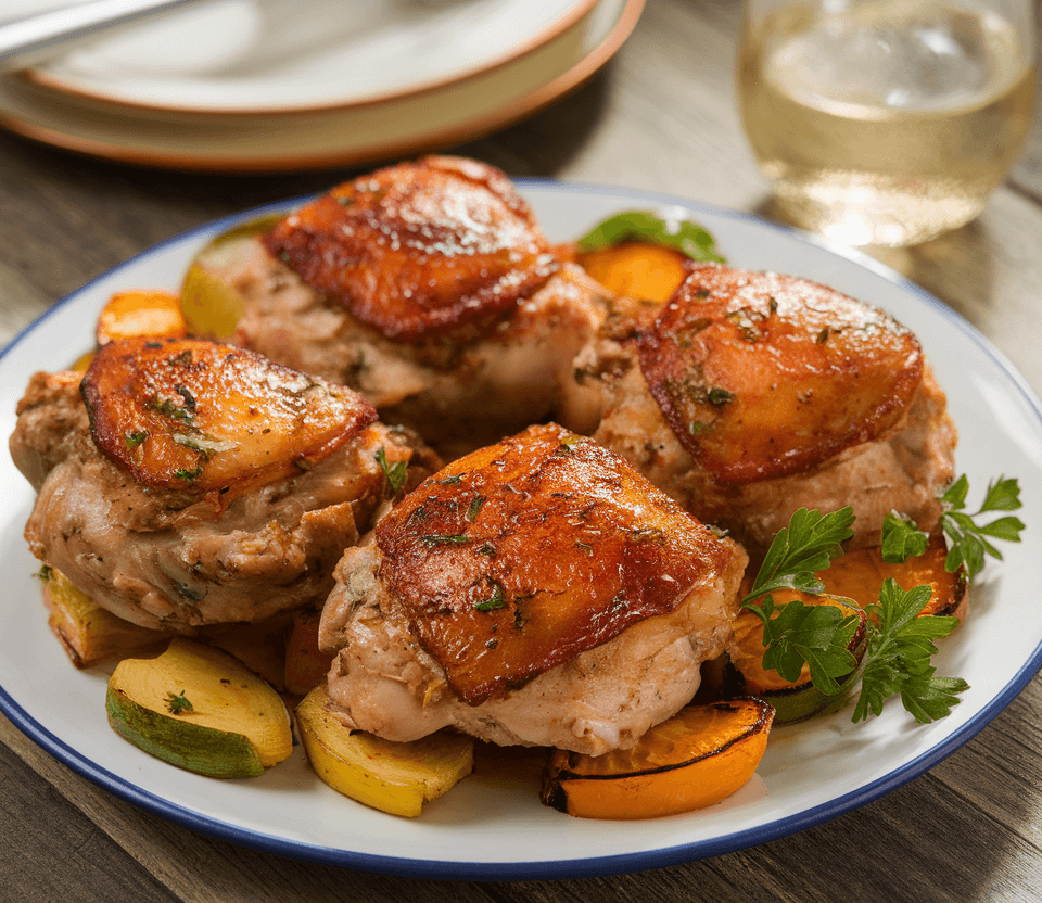 baked chicken thigh recipe