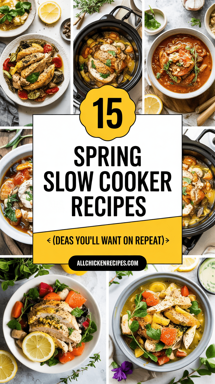 Spring Slow Cooker Recipes ideas