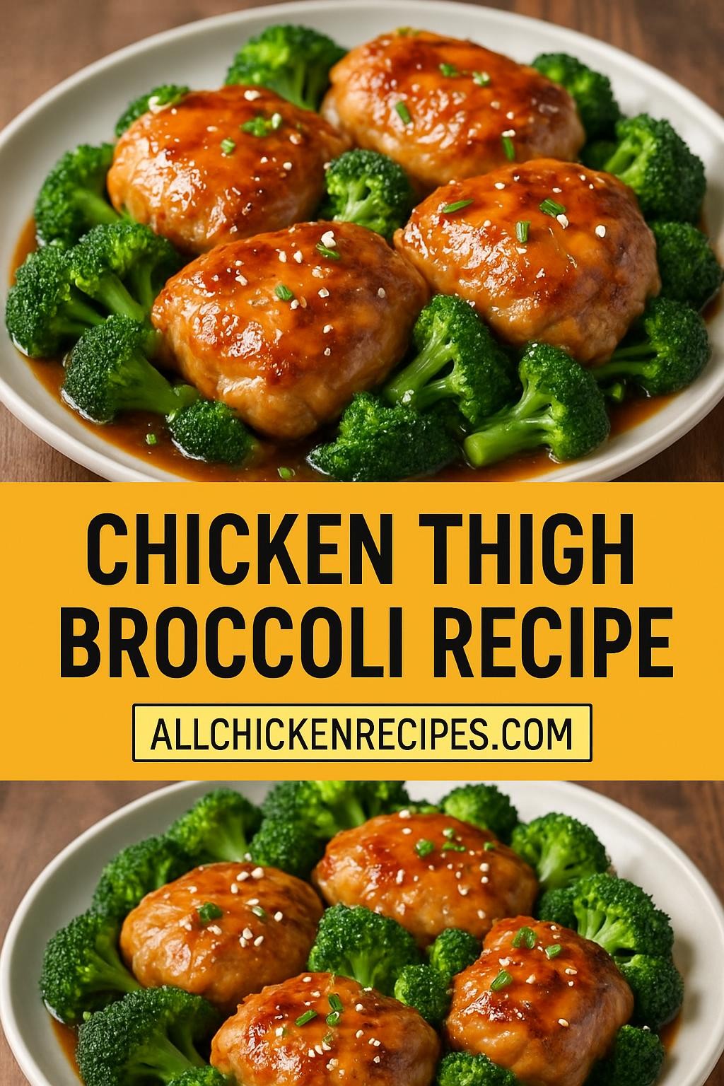 chicken thigh broccoli recipe