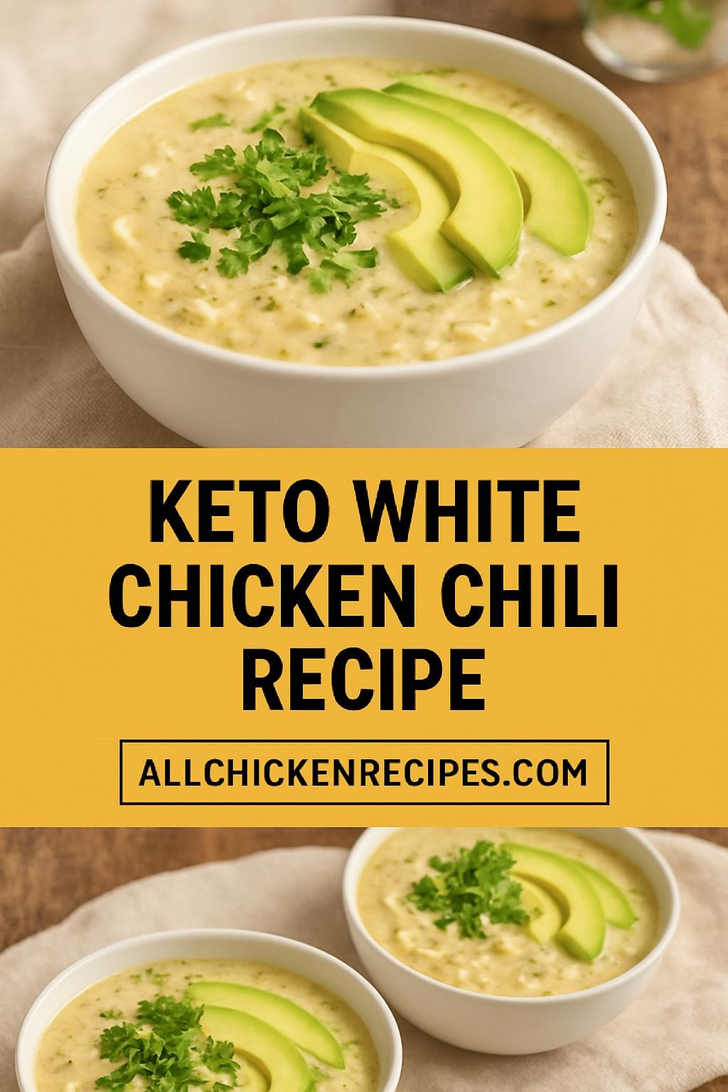 keto white chicken chili recipe