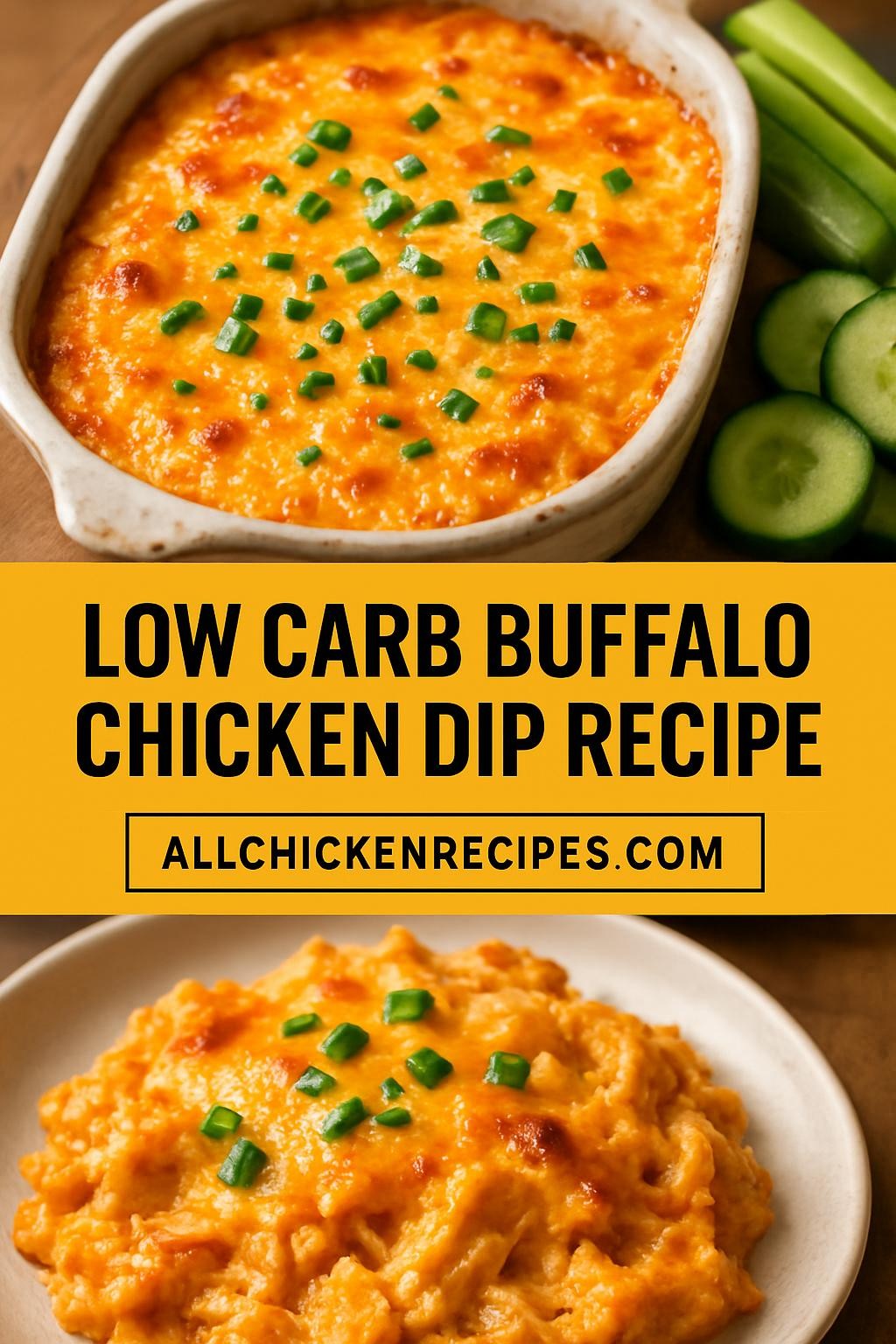 low carb buffalo chicken dip recipe