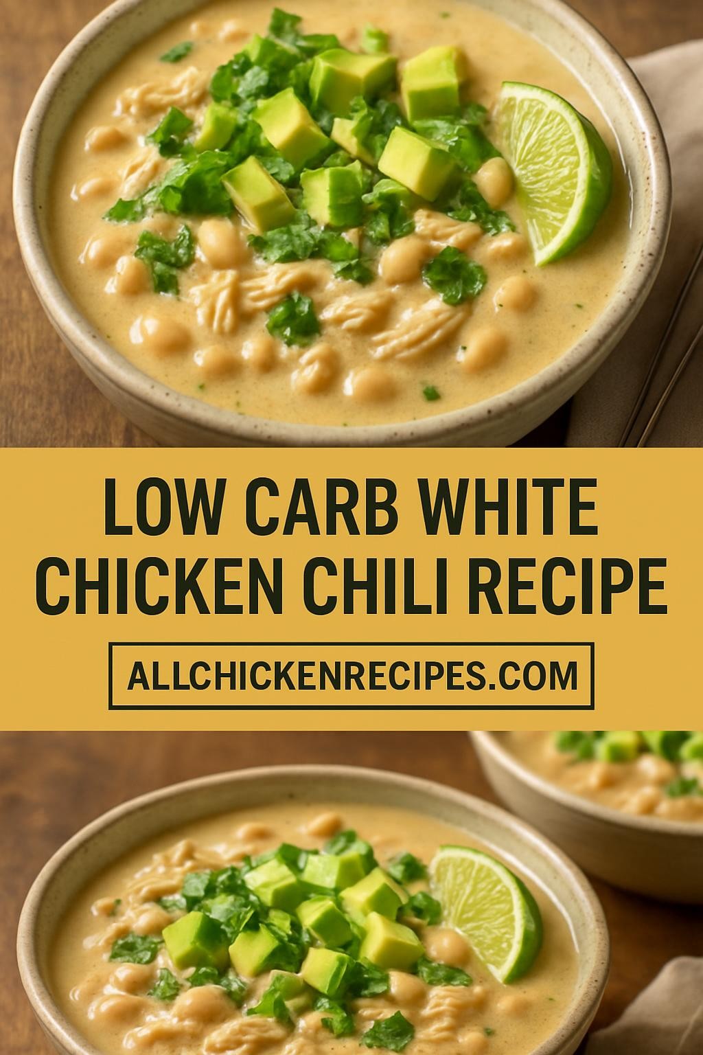 low carb white chicken chili recipe