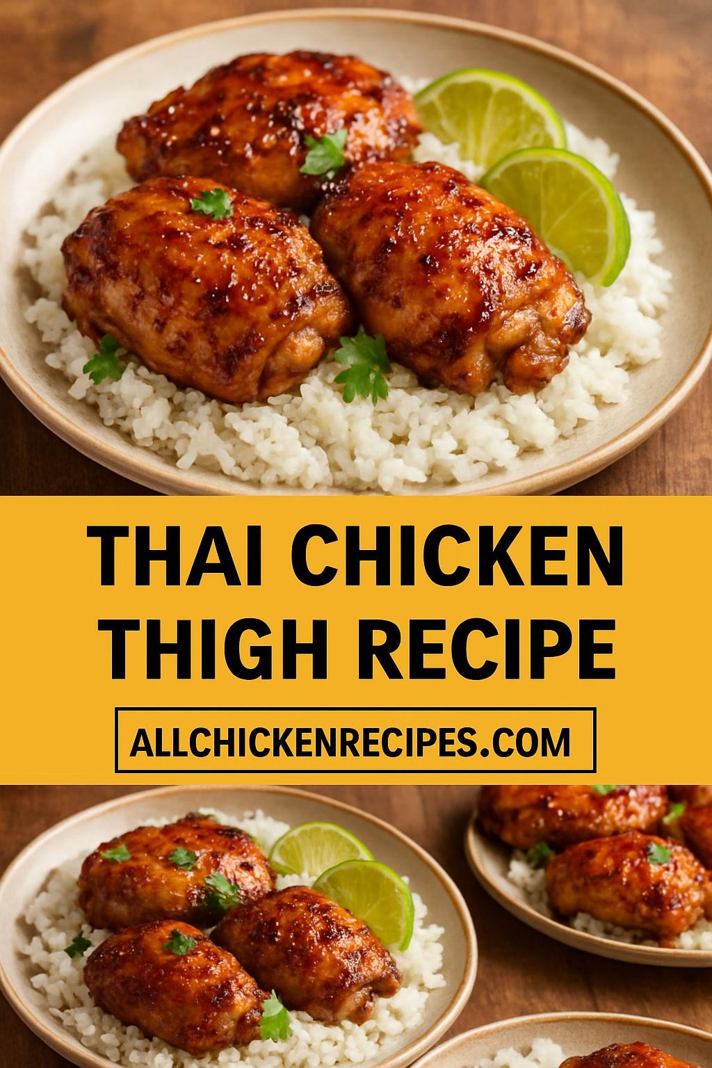 thai chicken thigh recipe