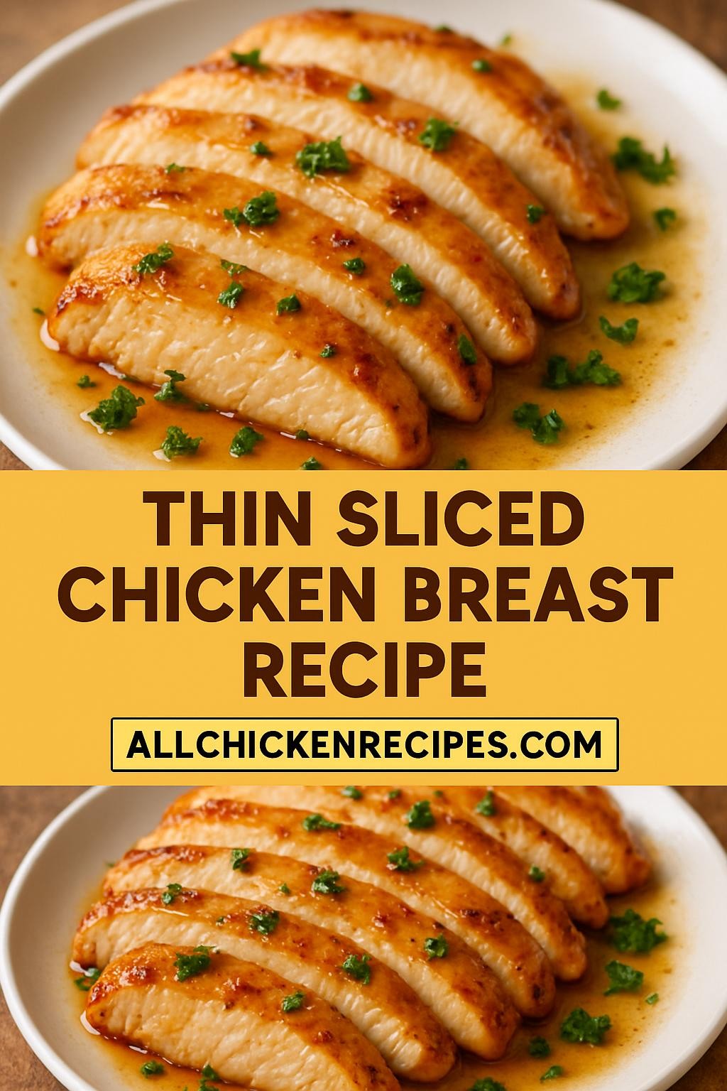 thin sliced chicken breast recipe