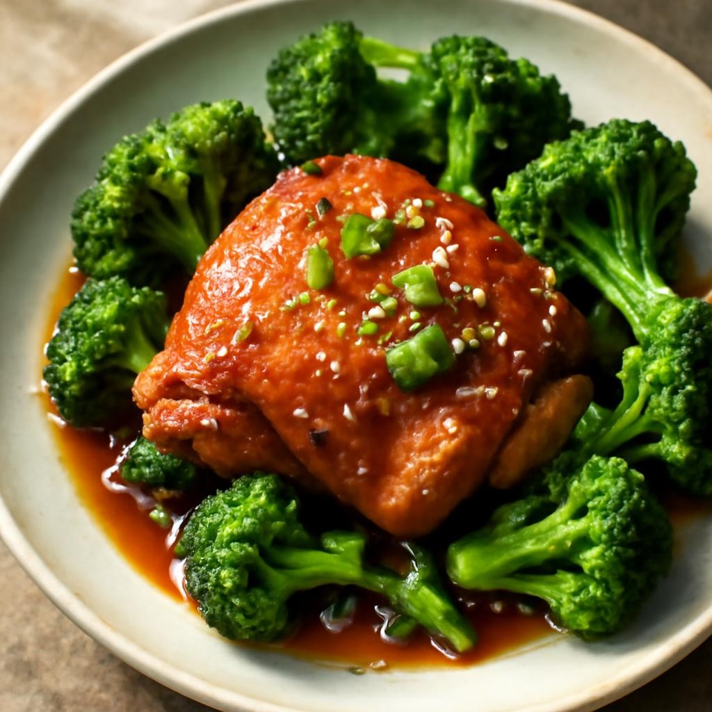 chicken thigh broccoli recipe