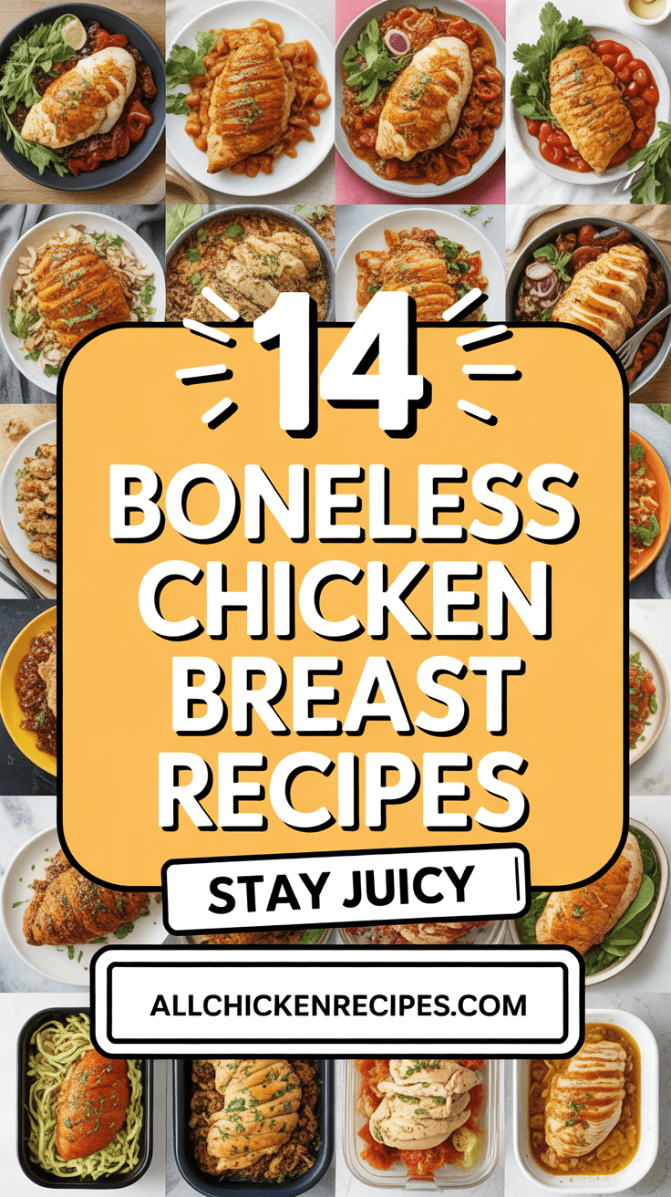 Boneless Chicken Breast Recipe Ideas