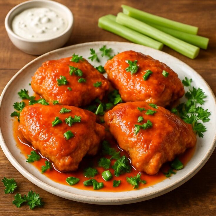 Buffalo-Chicken-Thighs