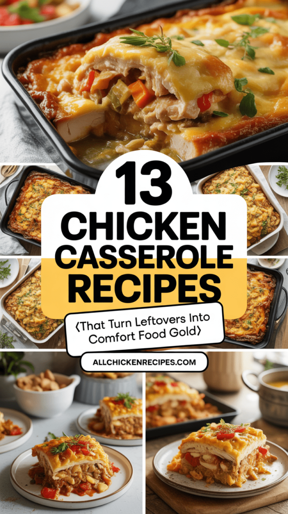 Chicken Casserole Recipe Ideas