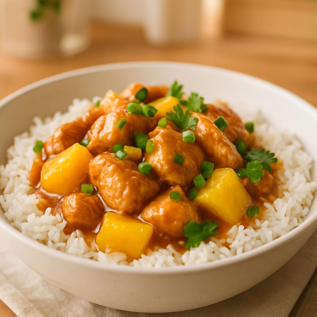 Crock Pot Pineapple Chicken