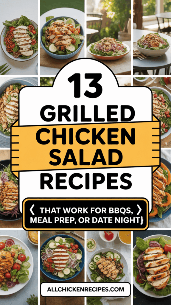 Grilled Chicken Salad Recipe Ideas