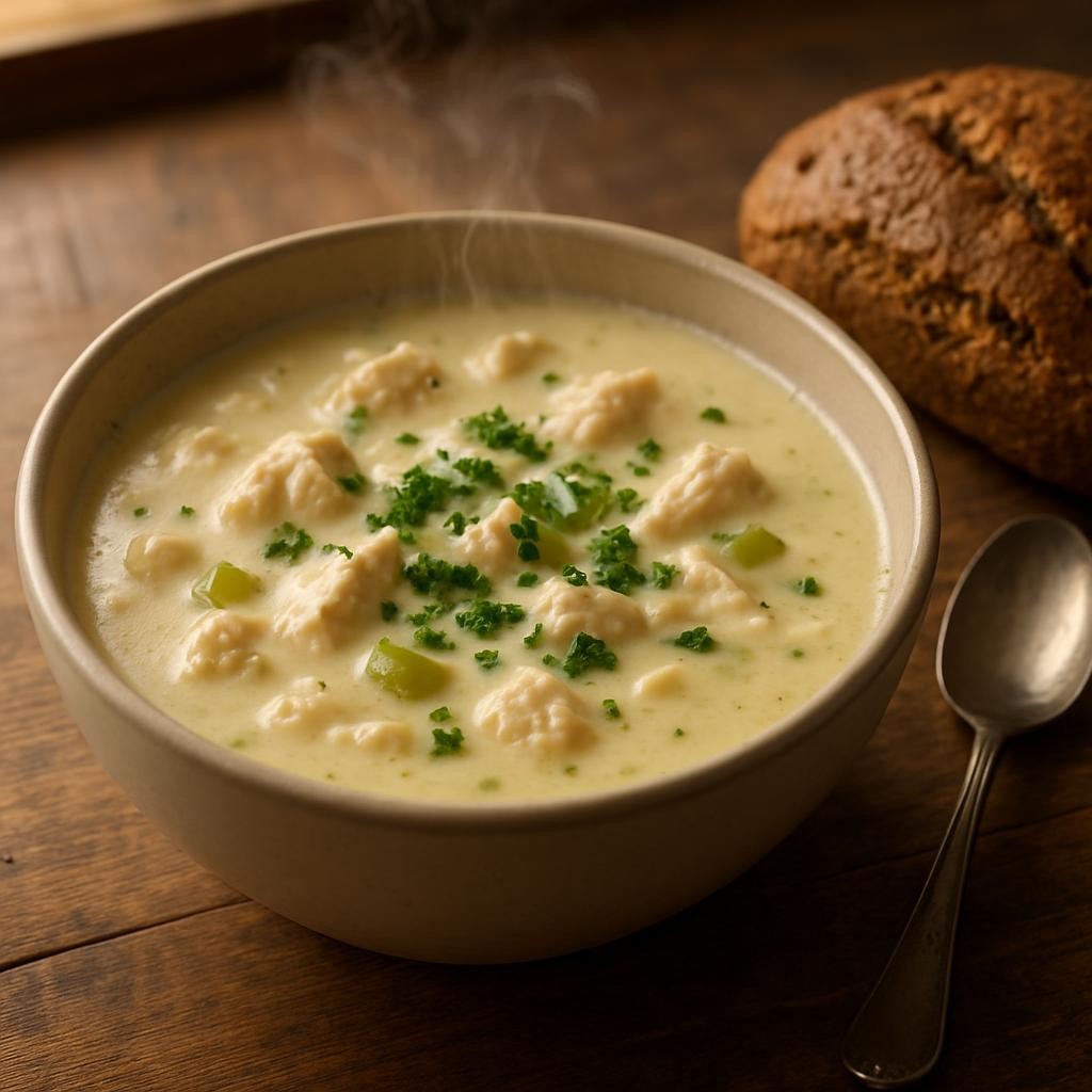 Keto Cream Of Chicken Soup