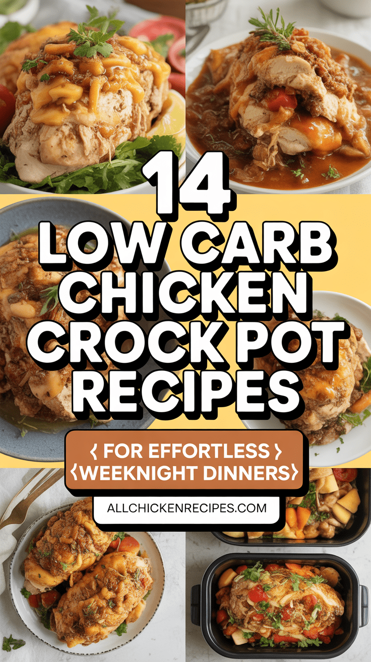 Low Carb Chicken Crock Pot Recipe Ideas