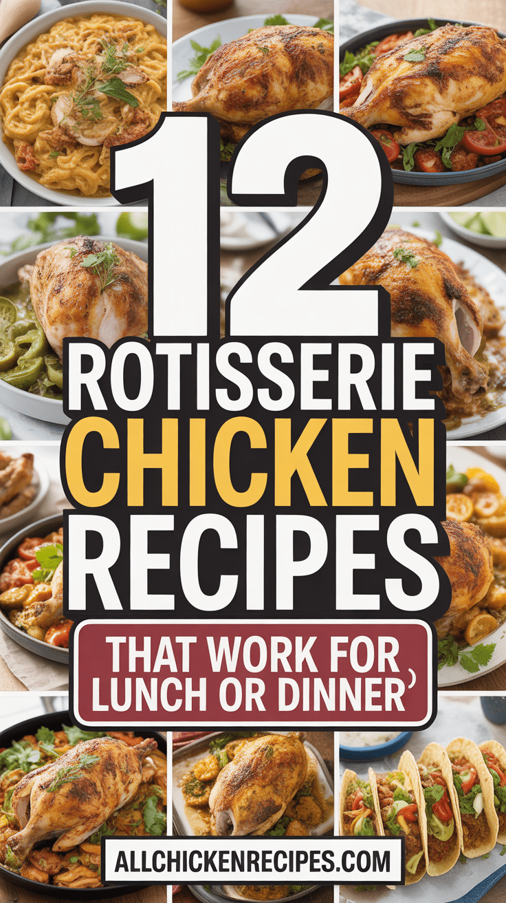 Rotisserie Chicken Recipe Ideas