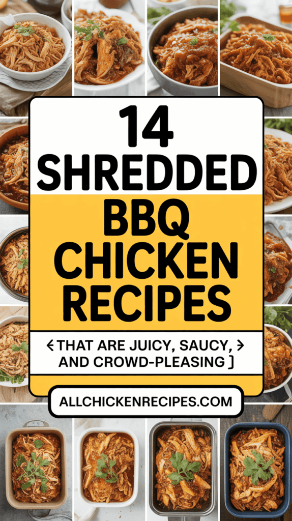 Shredded BBQ Chicken RecipeIdeas