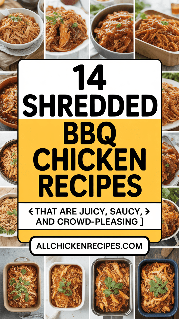 Shredded BBQ Chicken Recipe Ideas