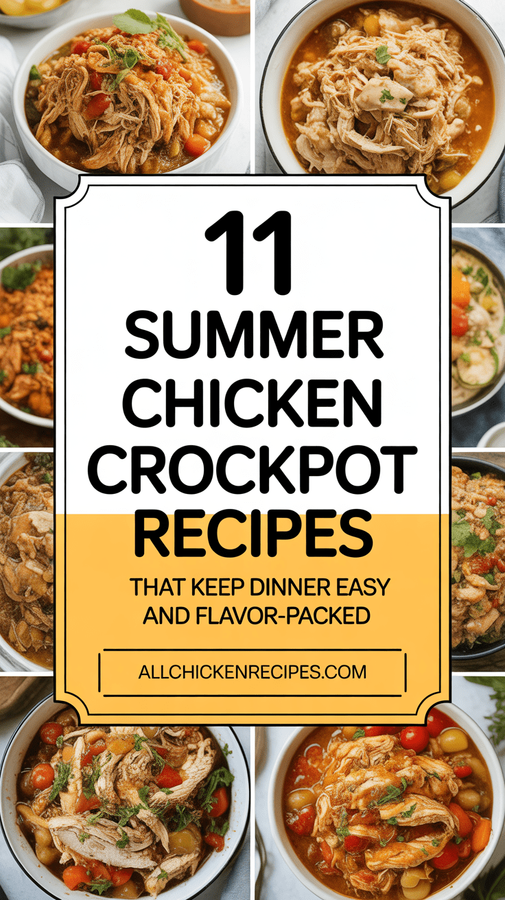 Summer Chicken Crockpot Recipe Ideas