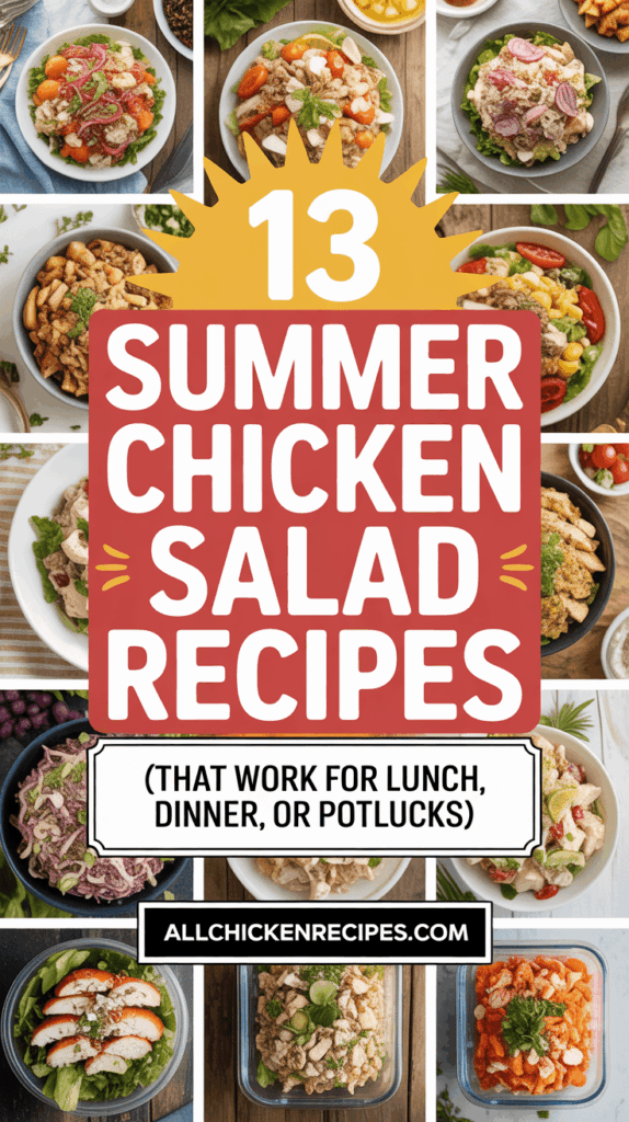 Summer Chicken Salad Recipe Ideas