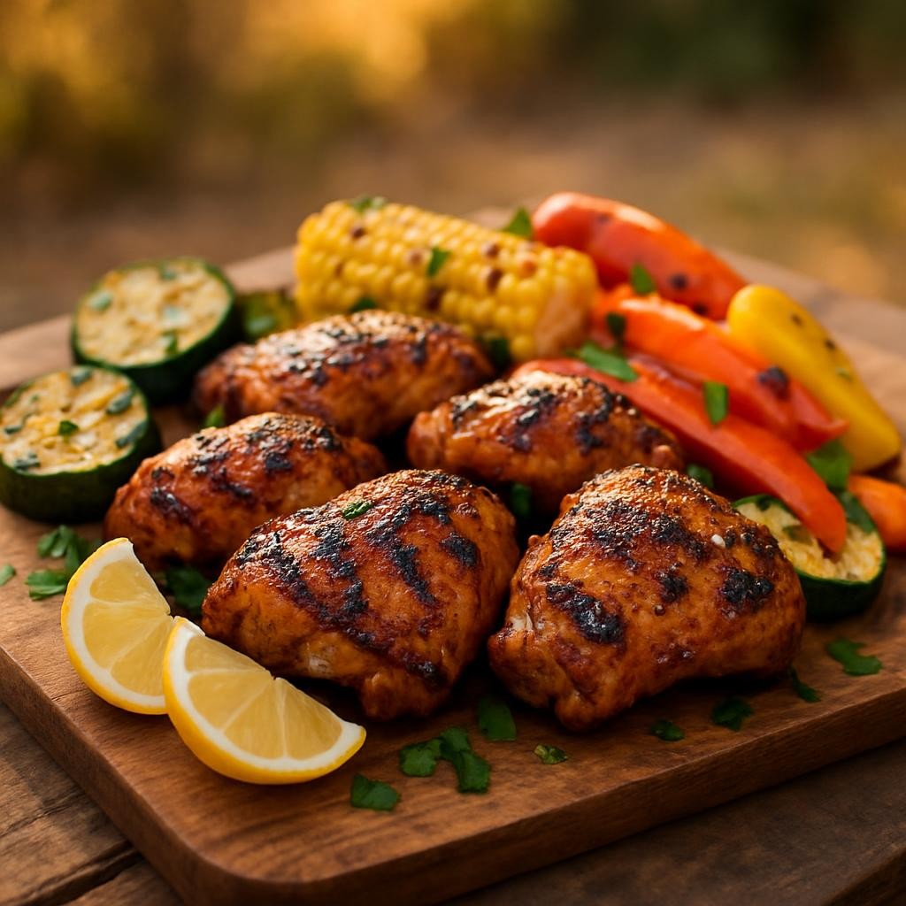 Traeger Grilled Chicken Thighs