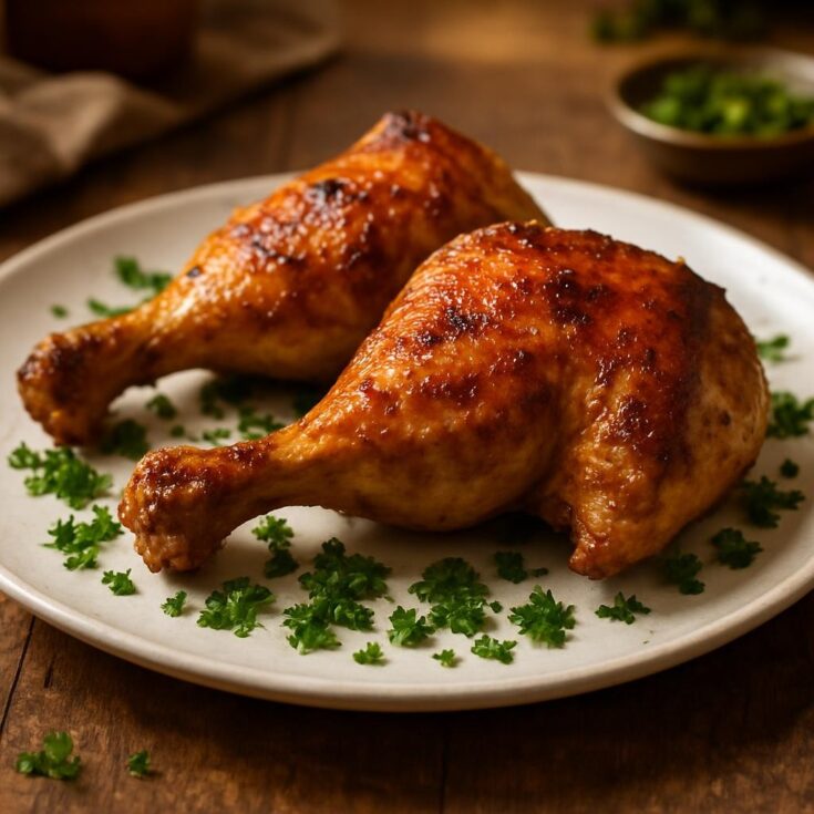 Air Fryer Chicken Leg Quarters