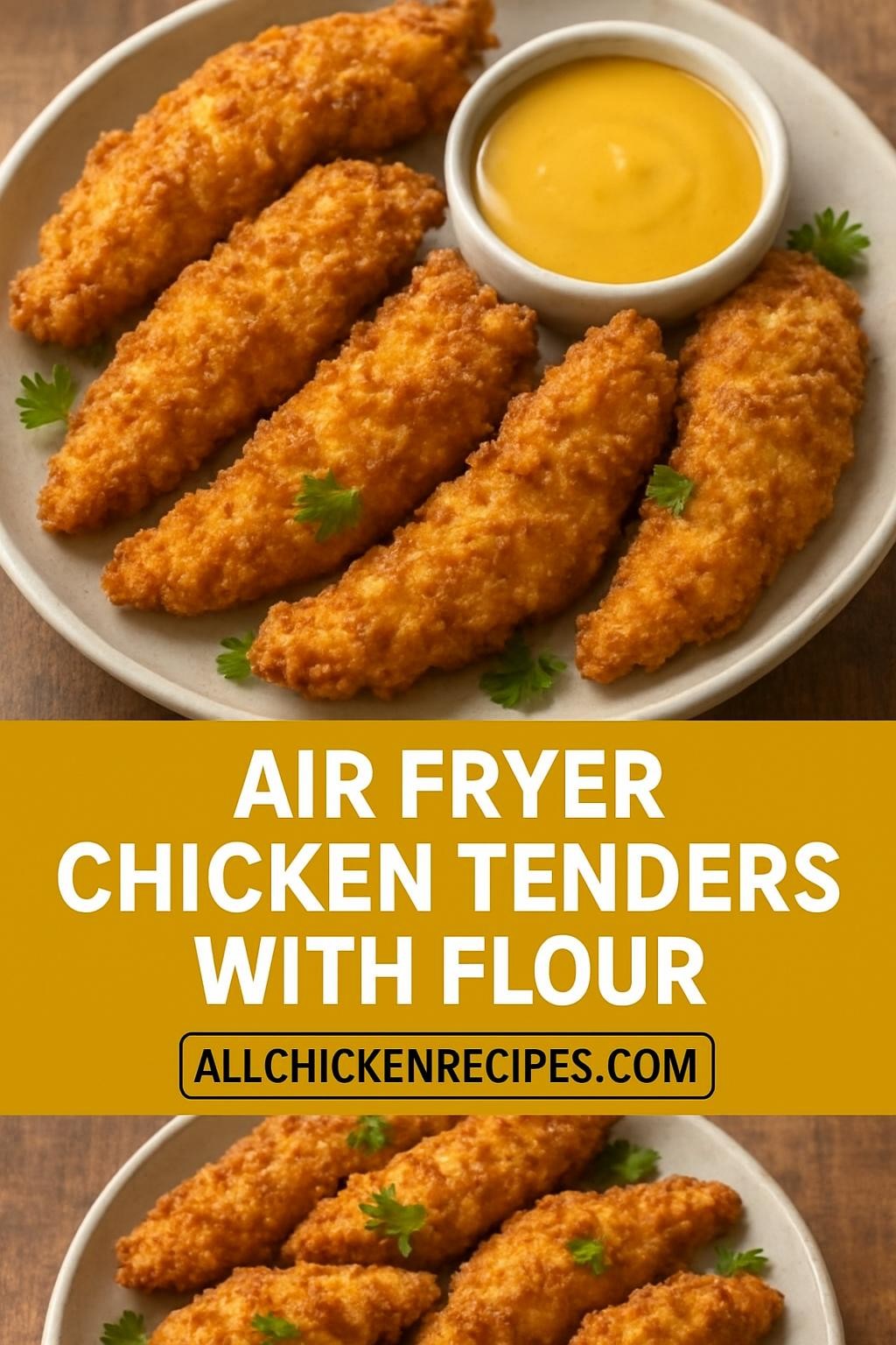Air Fryer Chicken Tenders With Flour