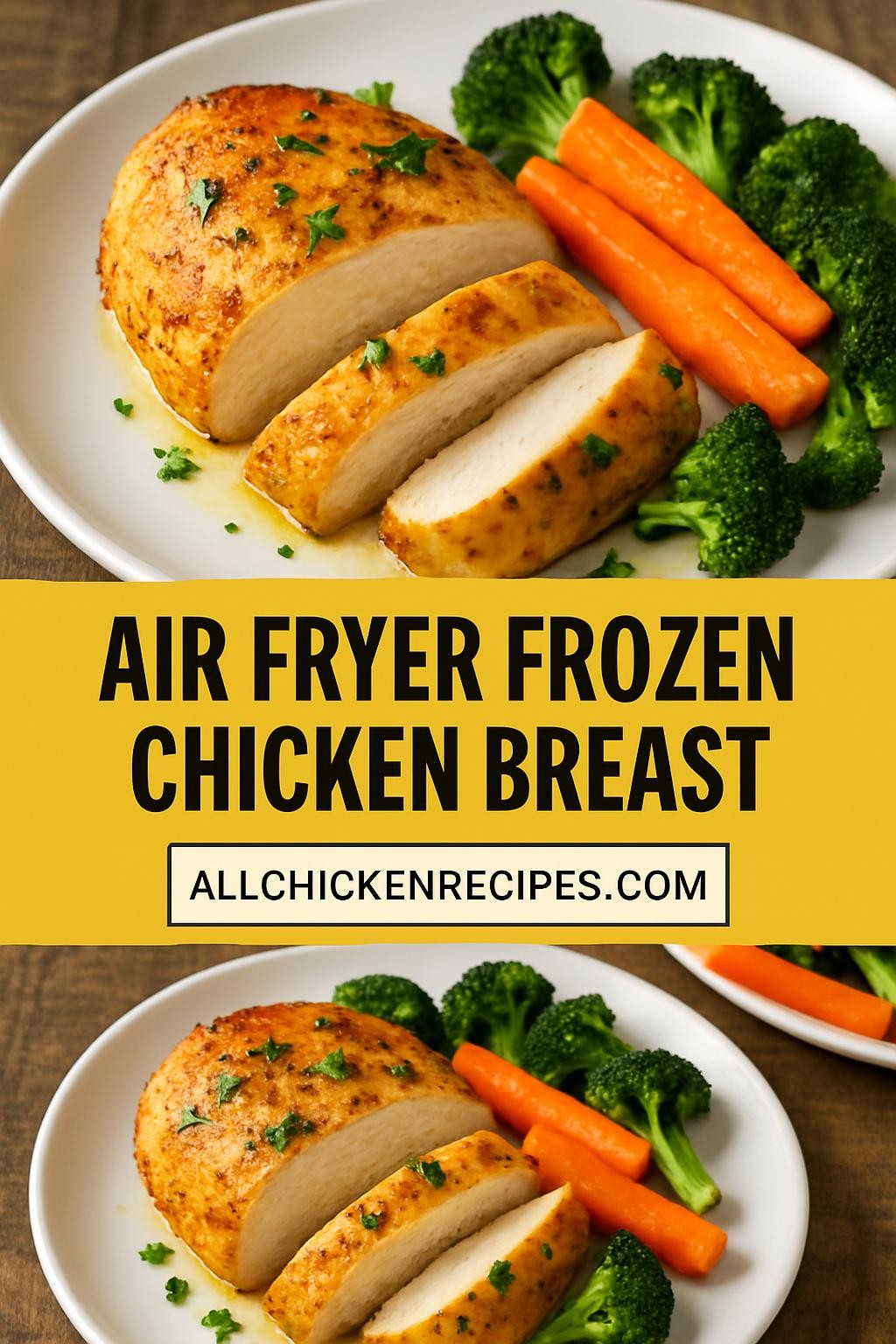 Air Fryer Frozen Chicken Breast