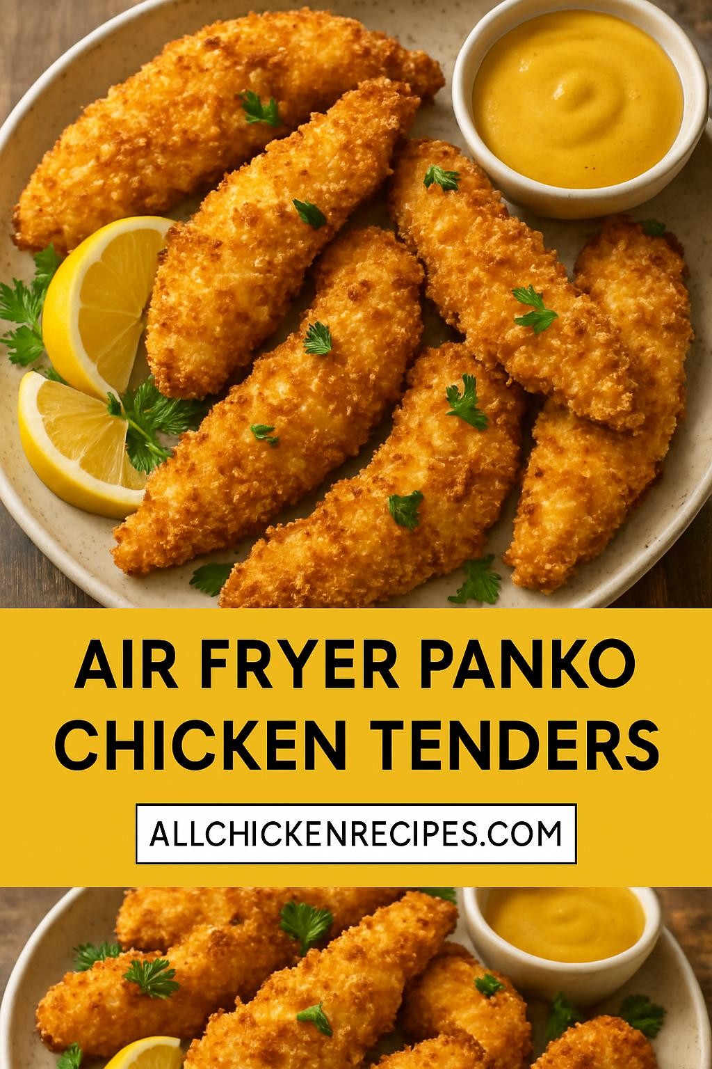 Air Fryer Panko Chicken Tenders