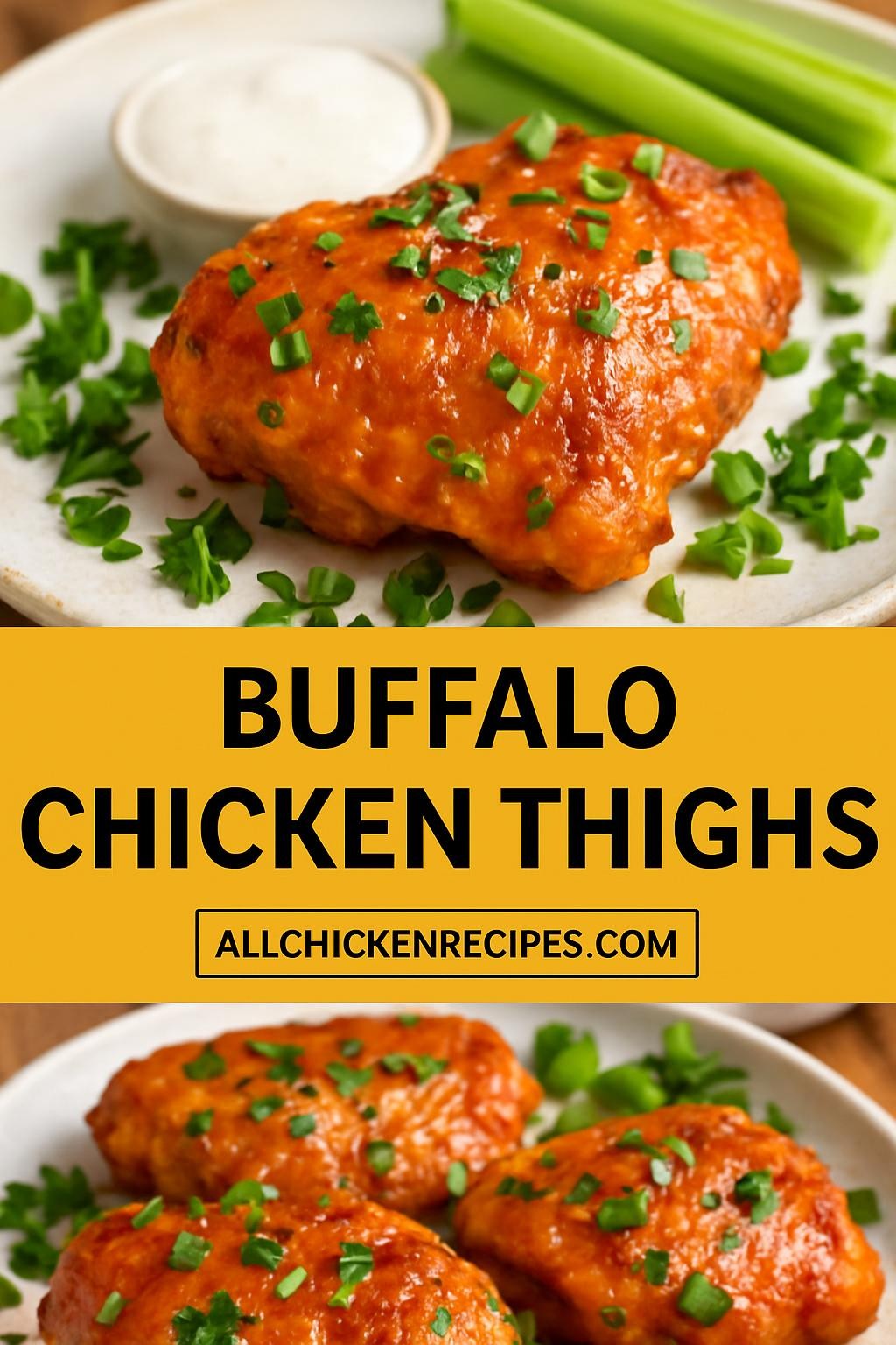Buffalo Chicken Thighs