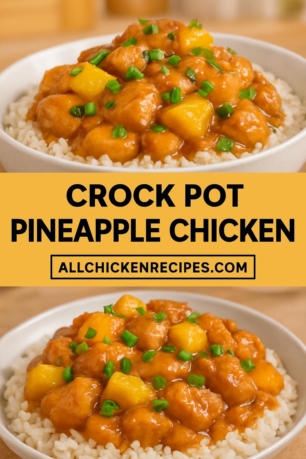 Crock Pot Pineapple Chicken