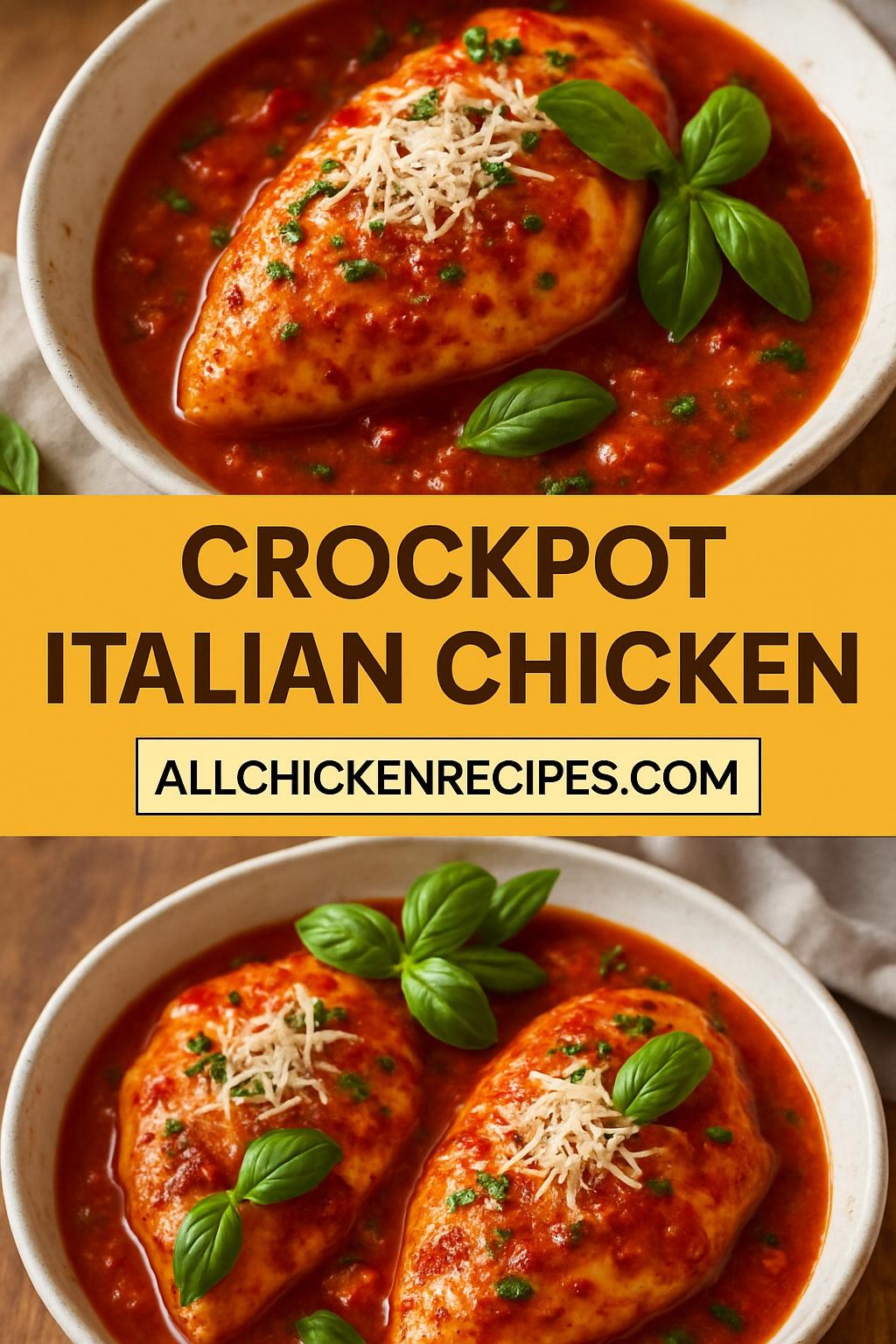 Crockpot Italian Chicken