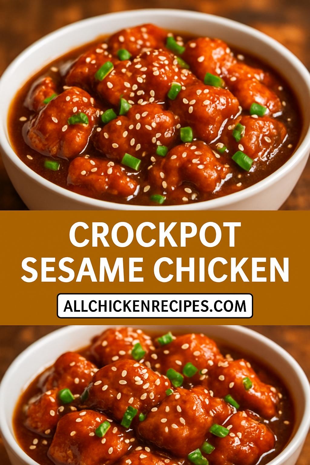 Crockpot Sesame Chicken