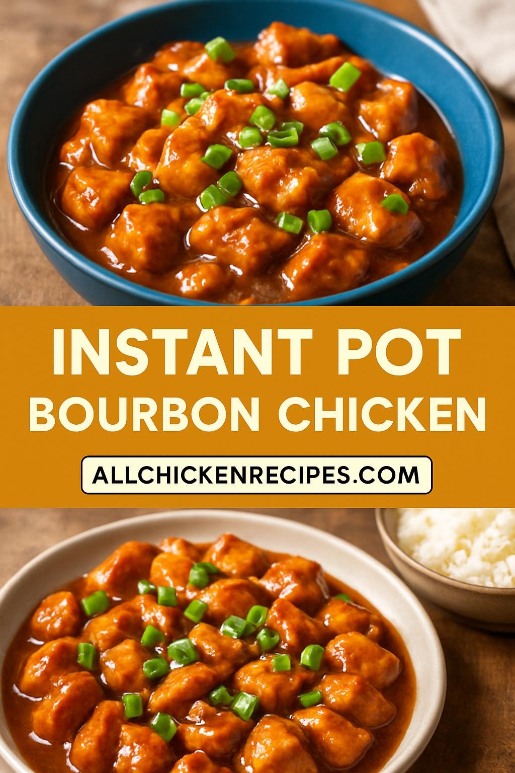 Instant Pot Bourbon Chicken
