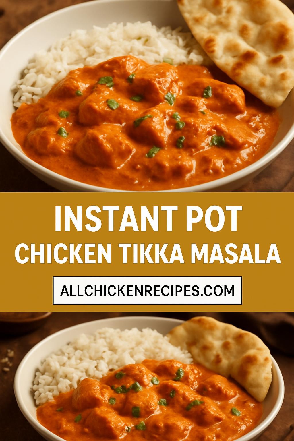 Instant Pot Chicken Tikka Masala