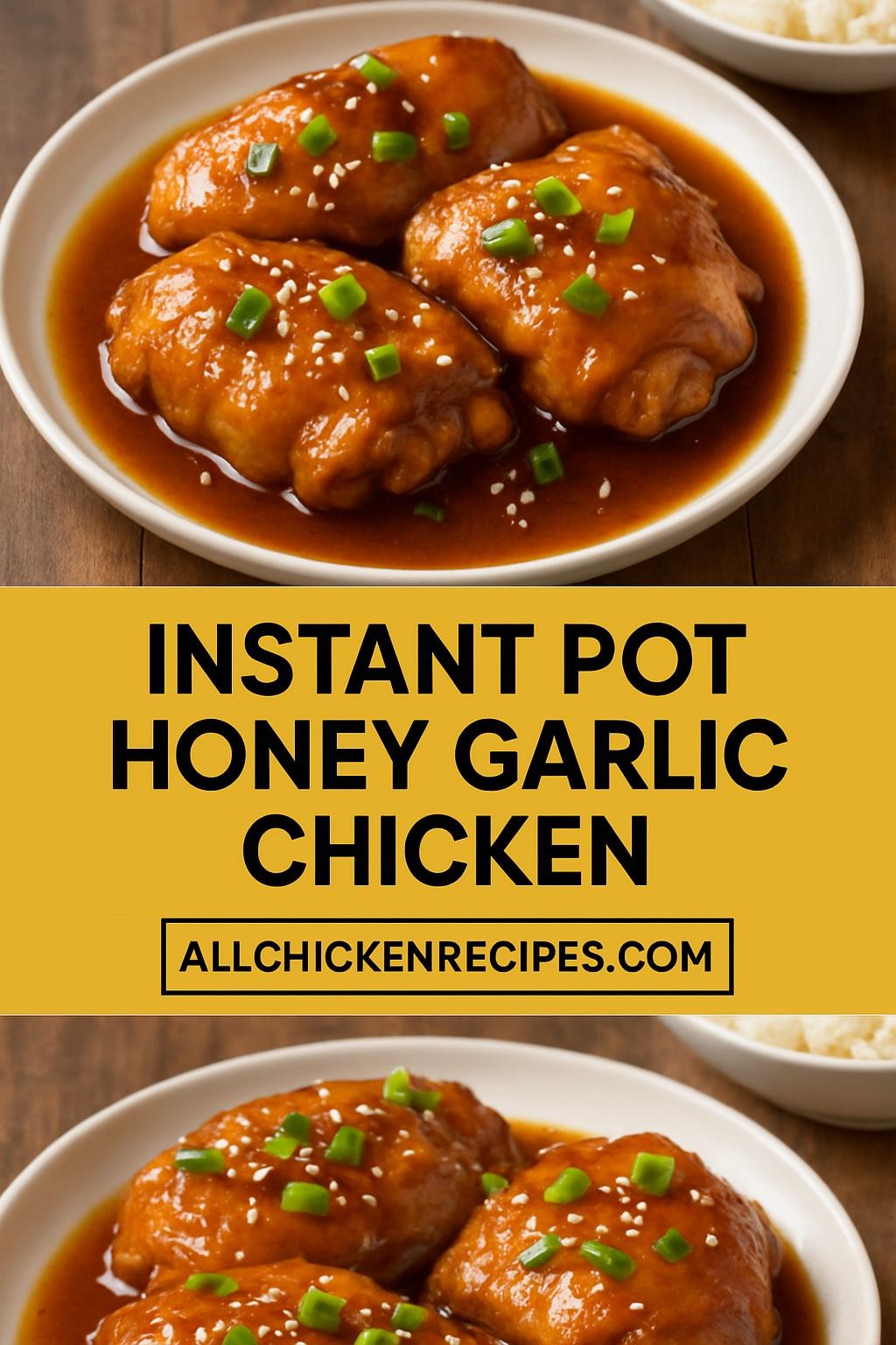 Instant Pot Honey Garlic Chicken