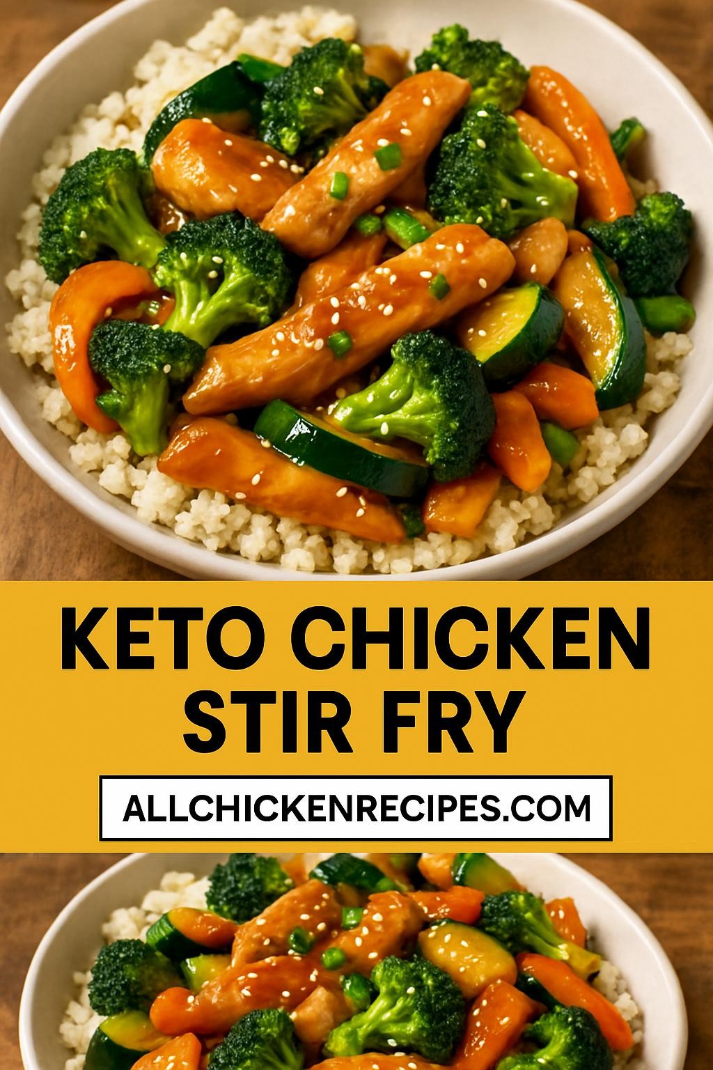 Keto Chicken Stir Fry
