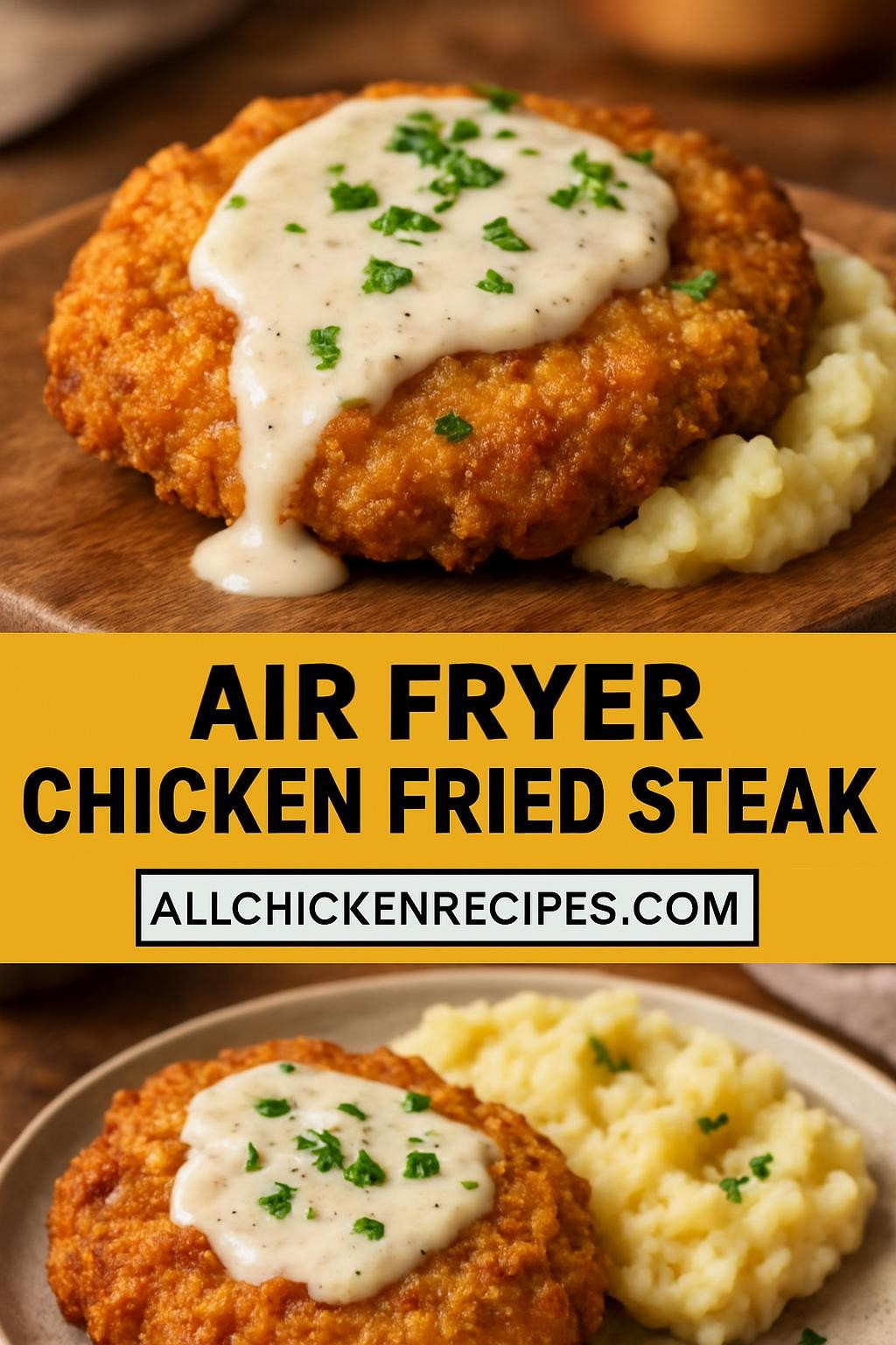 air fryer chicken fried steak