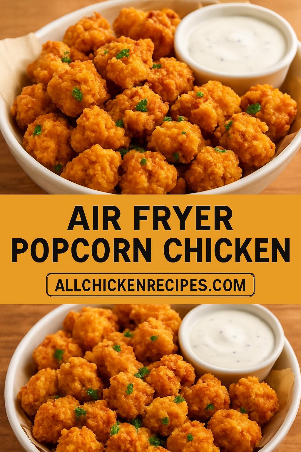 air fryer popcorn chicken