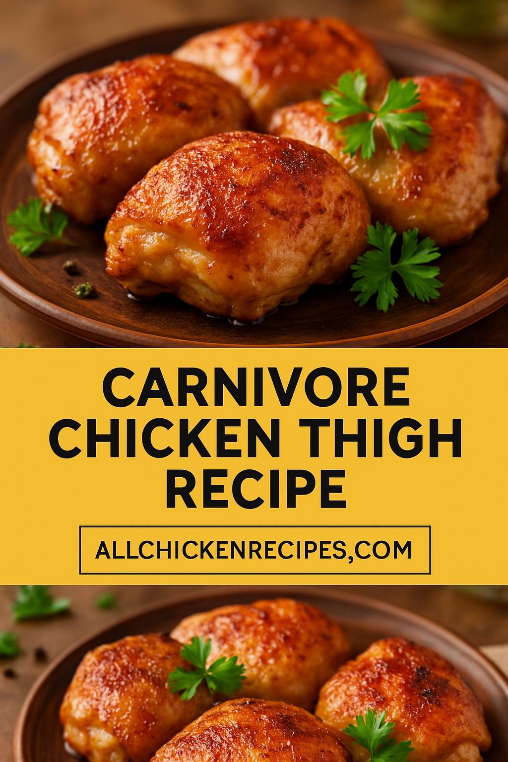 carnivore chicken thigh recipe