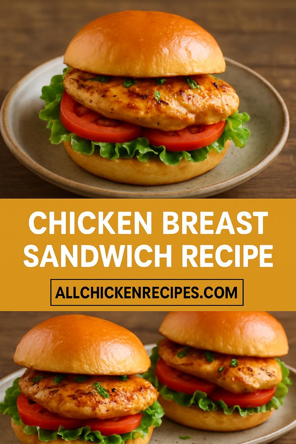 chicken breast sandwich recipe