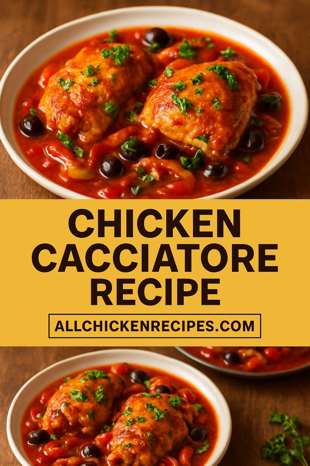 chicken cacciatore recipe