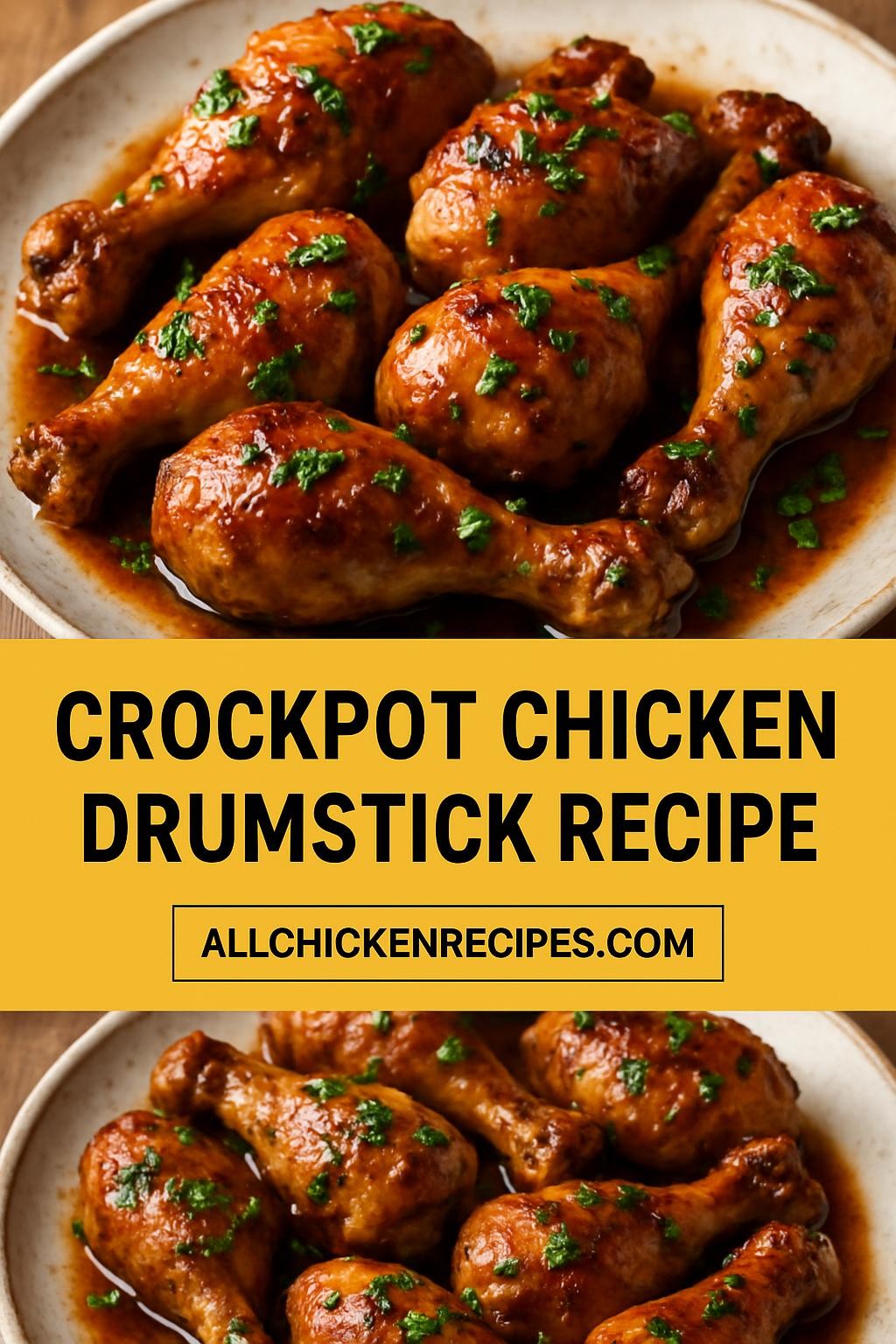 crockpot chicken drumstick recipe