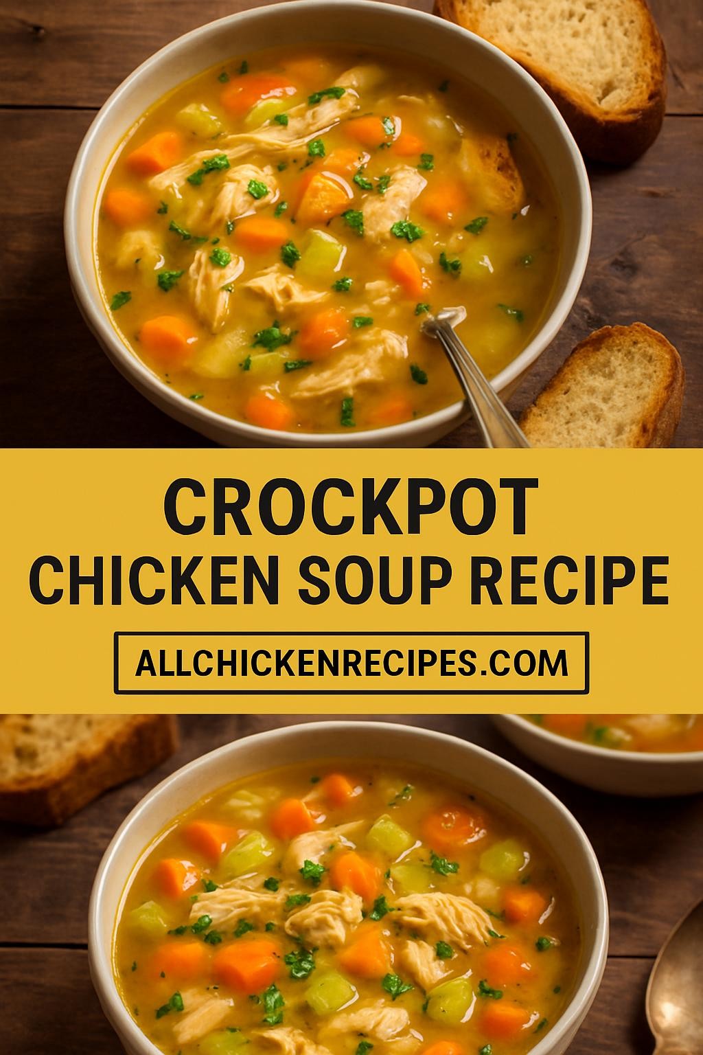 crockpot chicken soup recipe