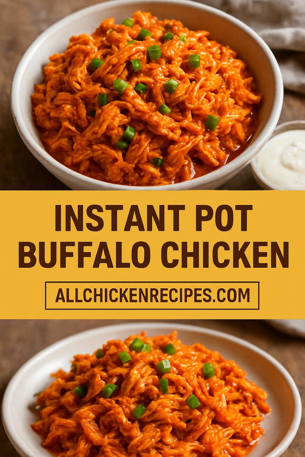 instant pot buffalo chicken