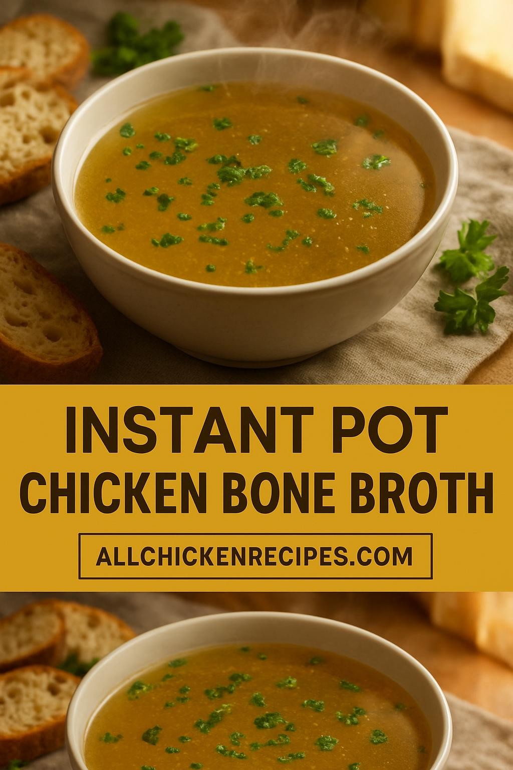 instant pot chicken bone broth