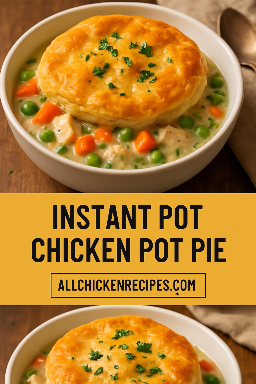instant pot chicken pot pie