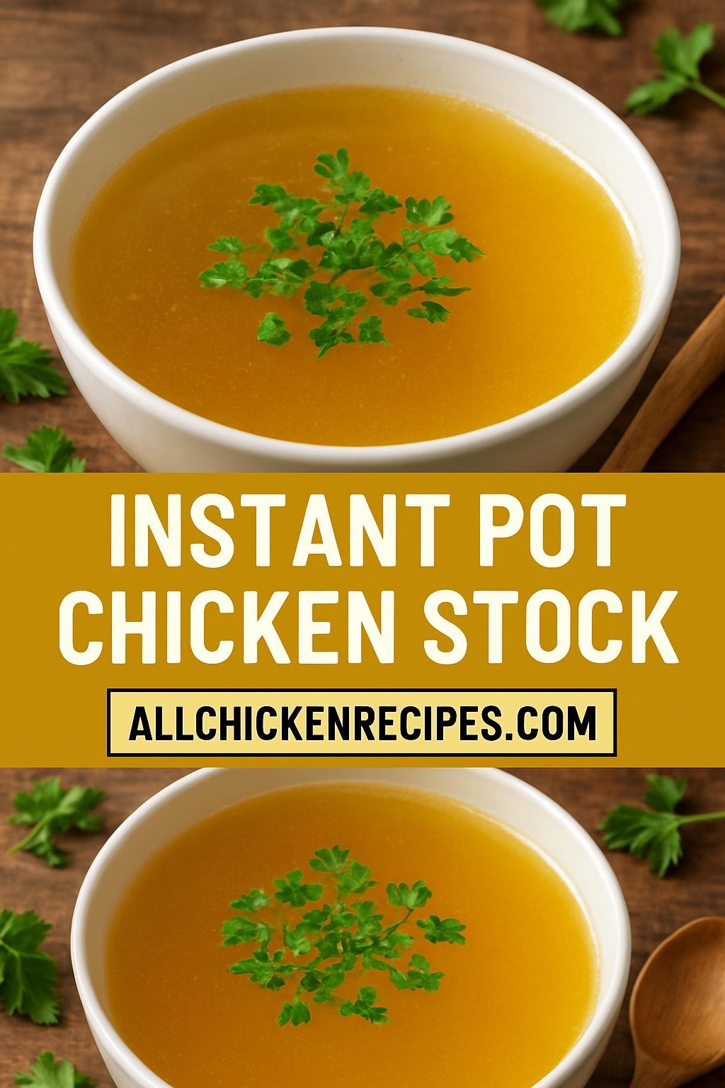 instant pot chicken stock