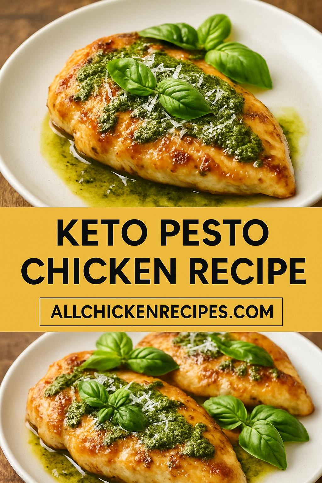 keto pesto chicken recipe